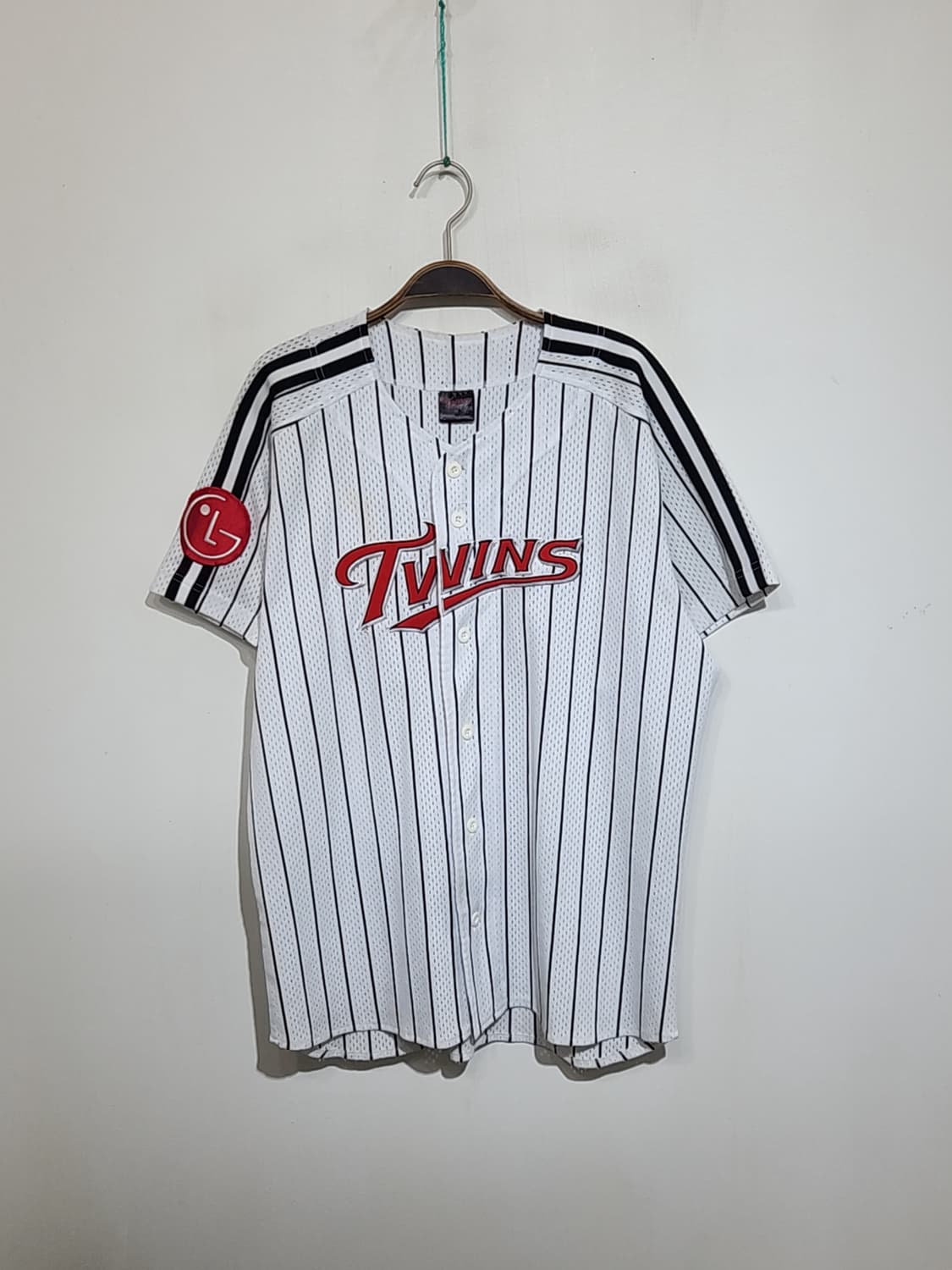 (XL) 엘지트윈스 야구져지 반팔 LG 프로야구 노마킹 유니폼  상품이미지1