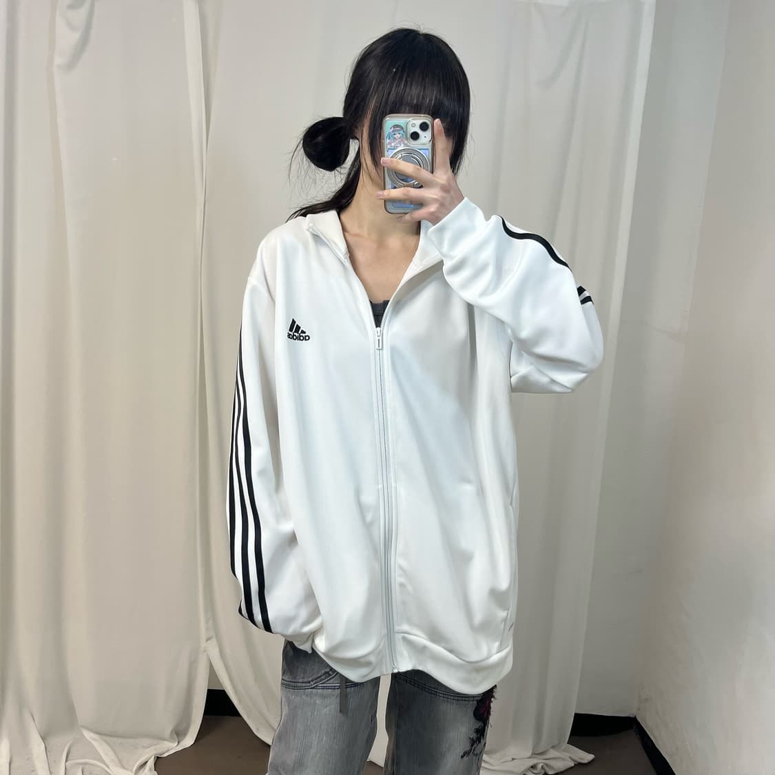 Adidas white jersey 상품이미지1