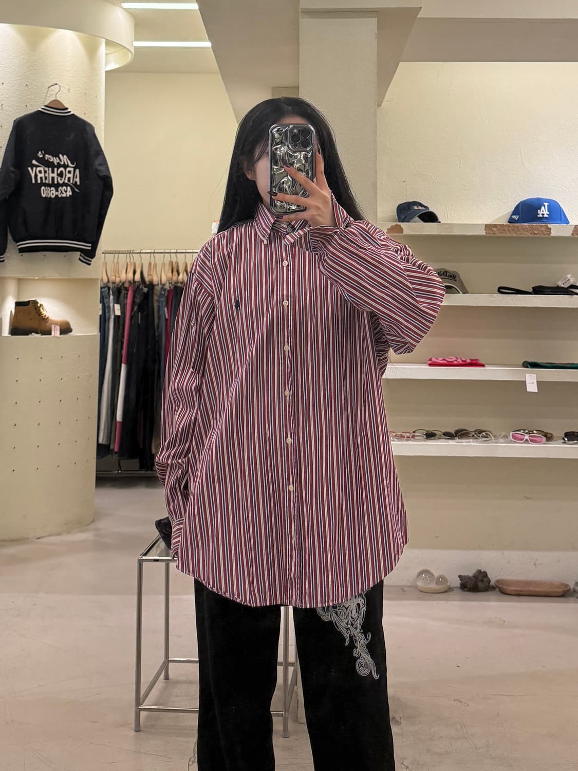 폴로랄프로렌 스트라이프 패턴 셔츠 U1239 상품이미지1