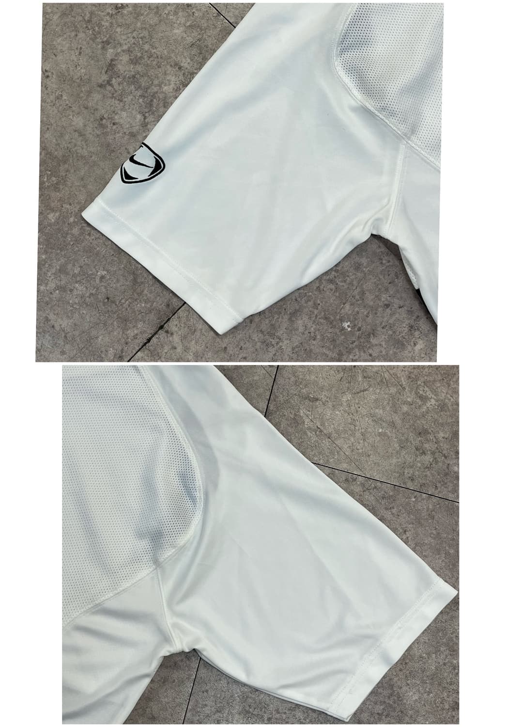 나이키 풋볼 DRI-FIT 배색 기능성 반팔티 화이트 M #csz3218 상품이미지10