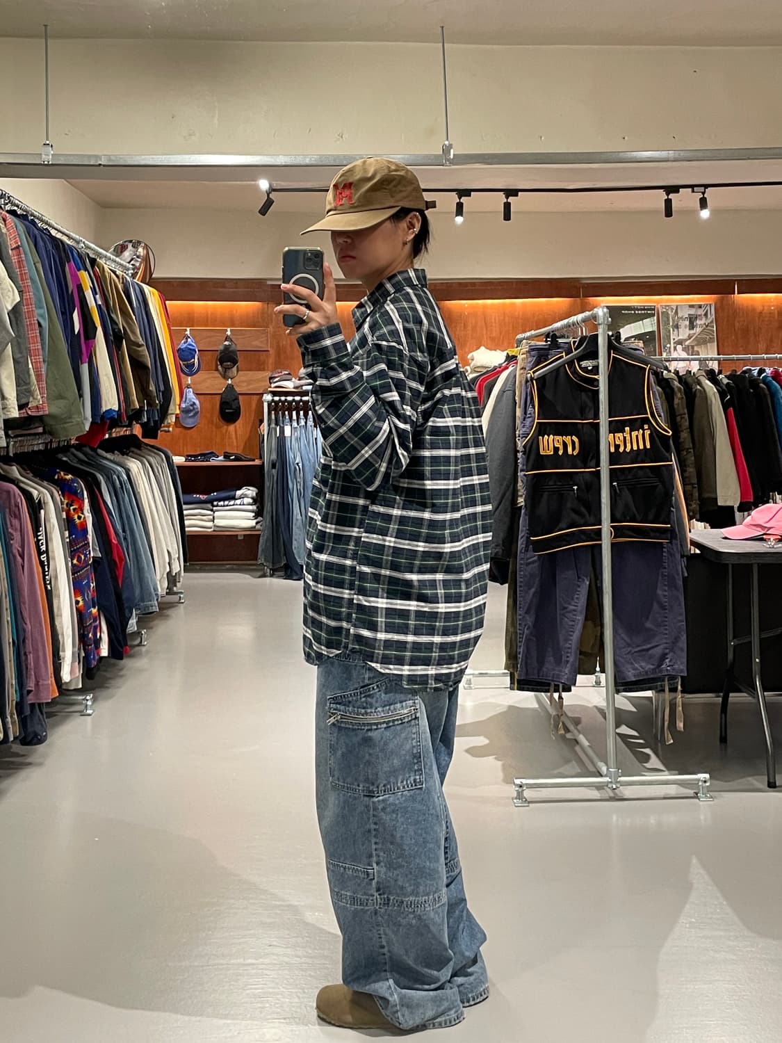 칼하트 체크 셔츠  상품이미지5