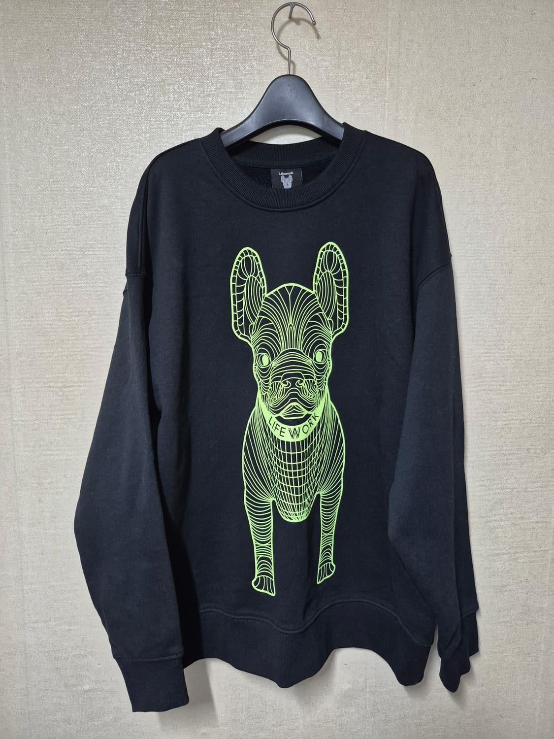 라이프워크 빅로고 맨투맨 상품이미지1