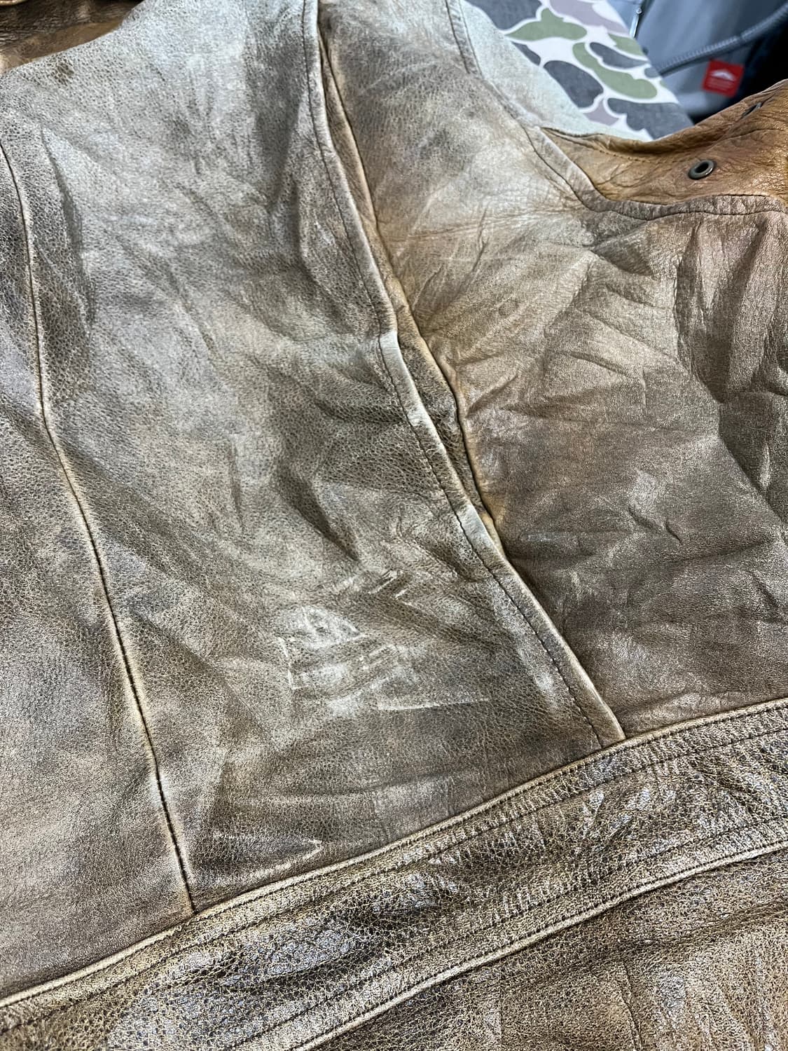 Made in JAPAN G1 소가죽 플라이트 봄버자켓 상품이미지6