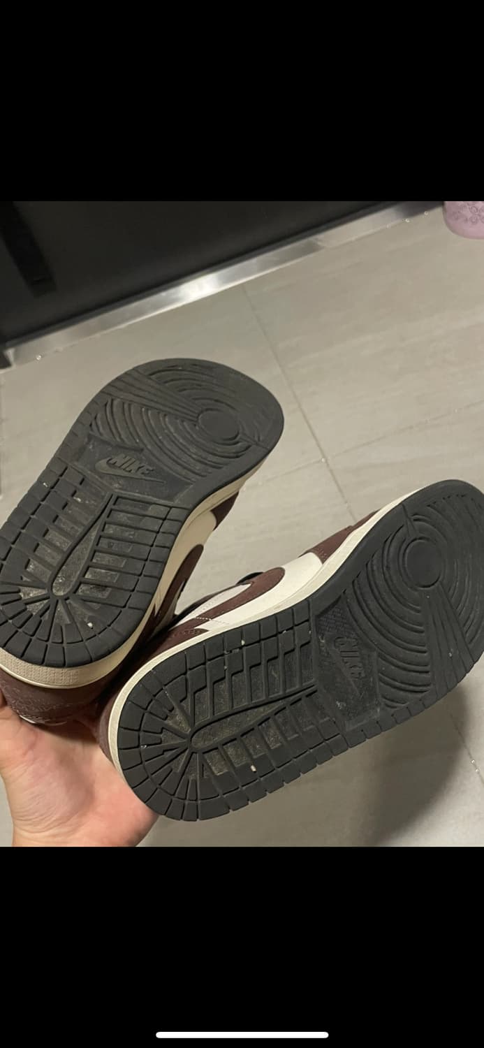 나이키 에어 조던 1 로우 초콜릿 260 상품이미지5