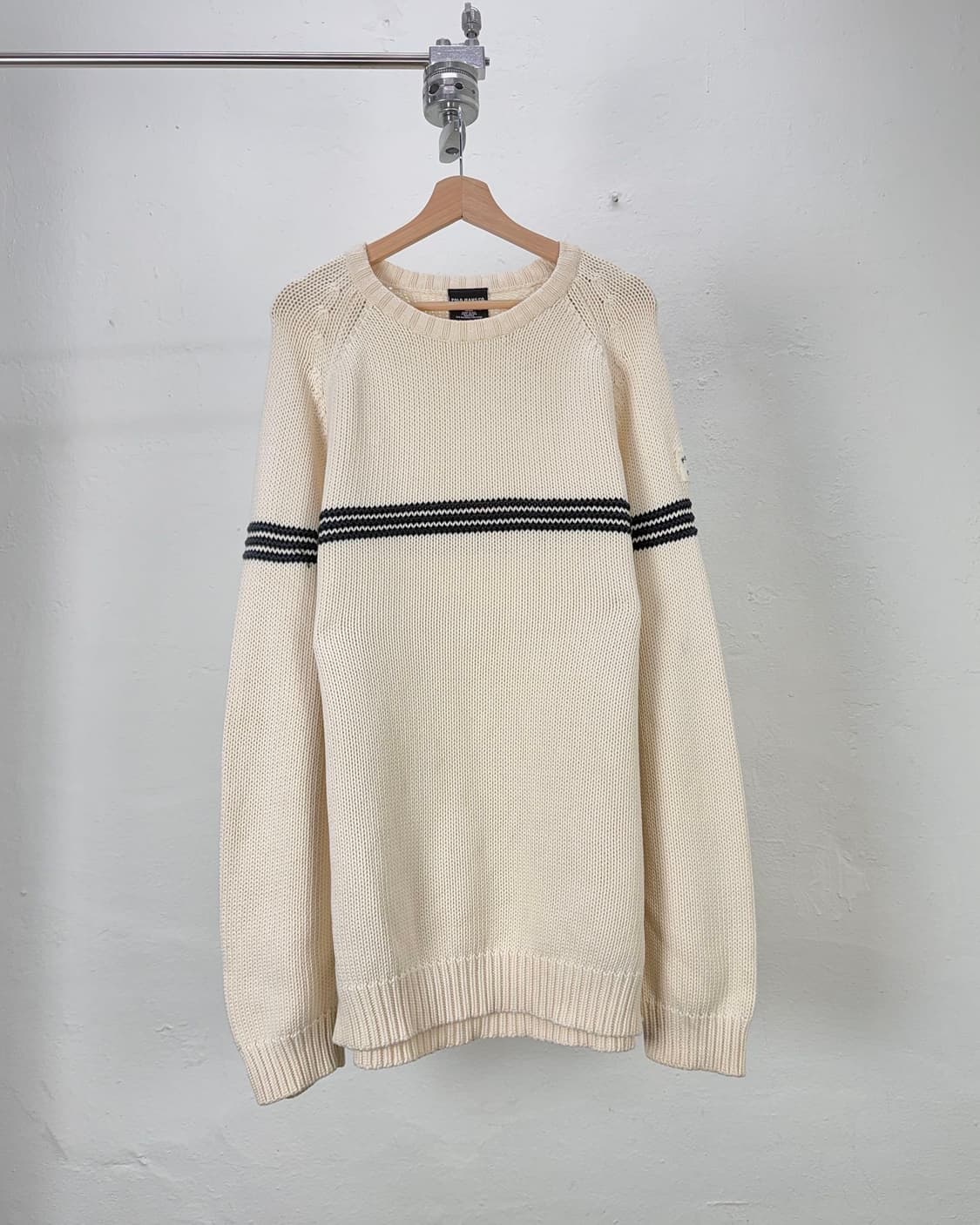 폴로 진스 컴퍼니 랄프로렌 스트라이프 라인 크루넥 니트 스웨터 상품이미지1