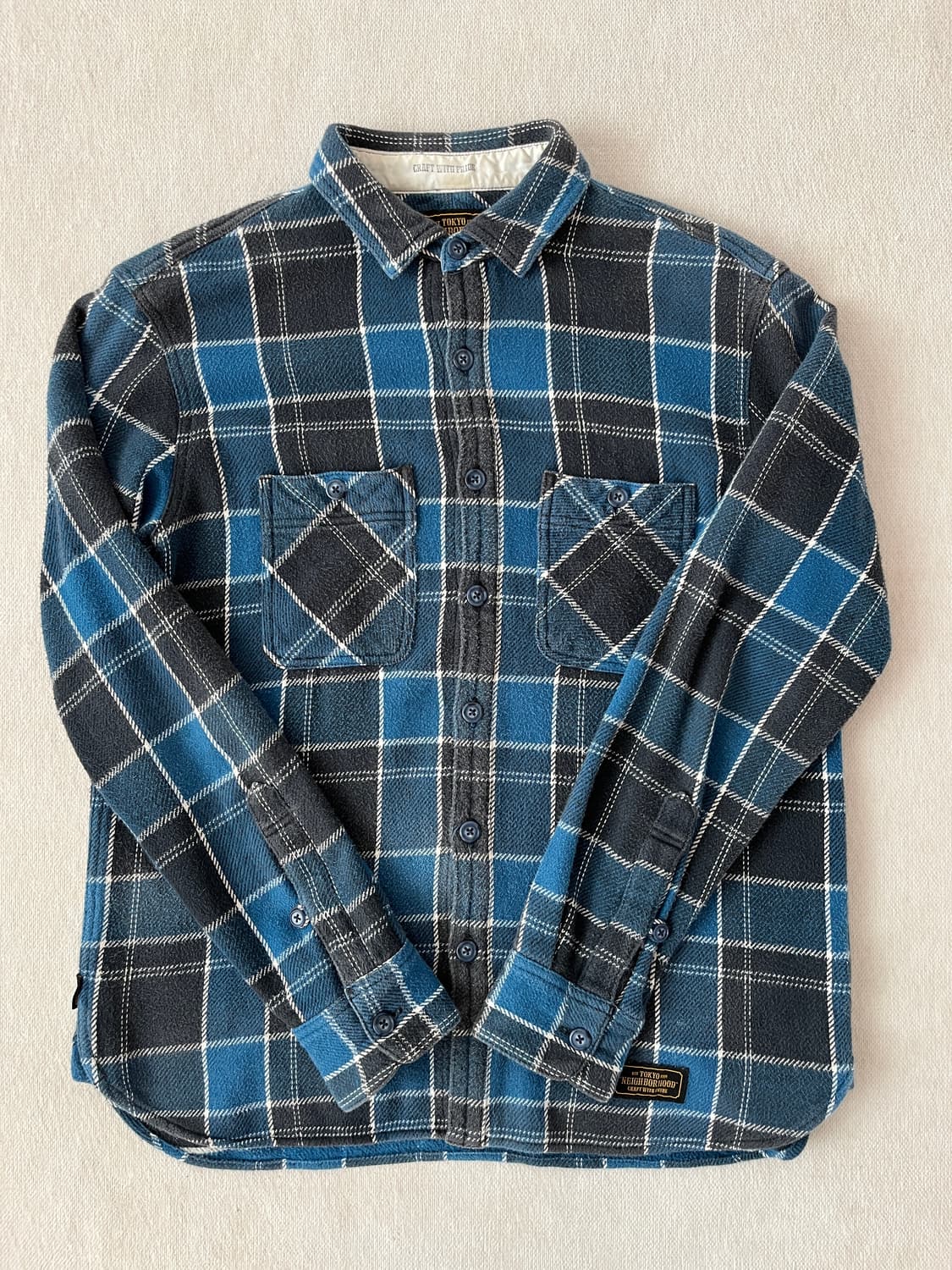 네이버후드 17fw 럼버 셔츠 상품이미지1