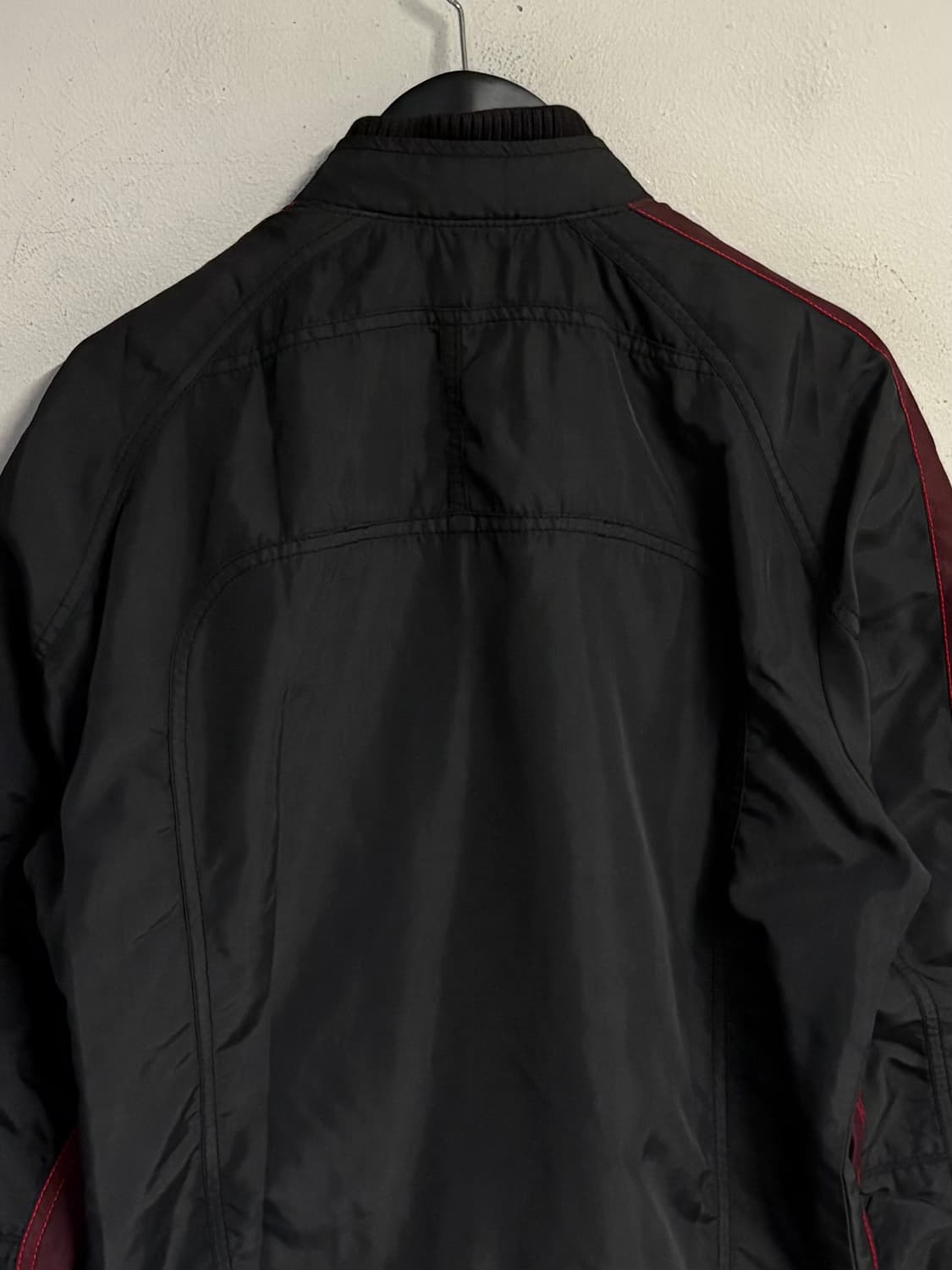 DIESEL biker jacket burgundy  상품이미지5