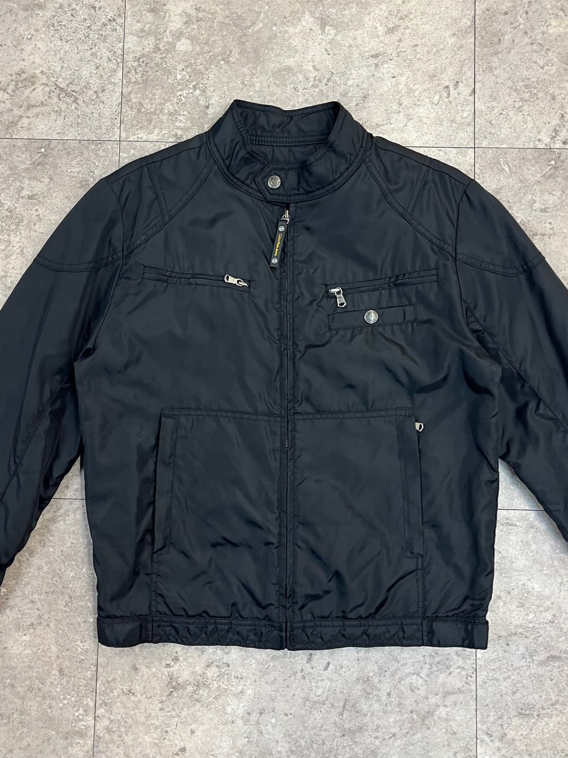 캘빈 클라인 라이더 자켓 블랙 L #csz3692 상품이미지4