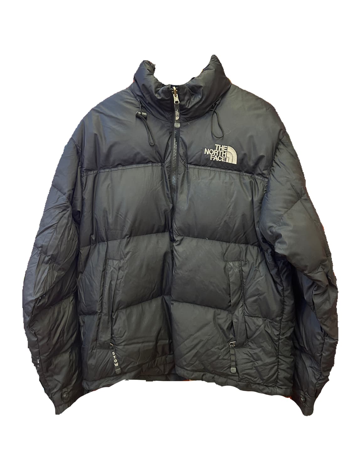 노스페이스 블랙 다운 패딩 상품이미지1