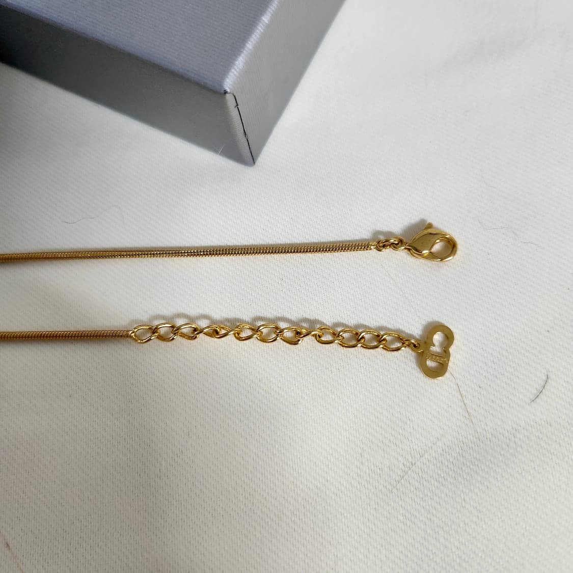 빈티지 디올 CD 하트 목걸이 골드 상품이미지8