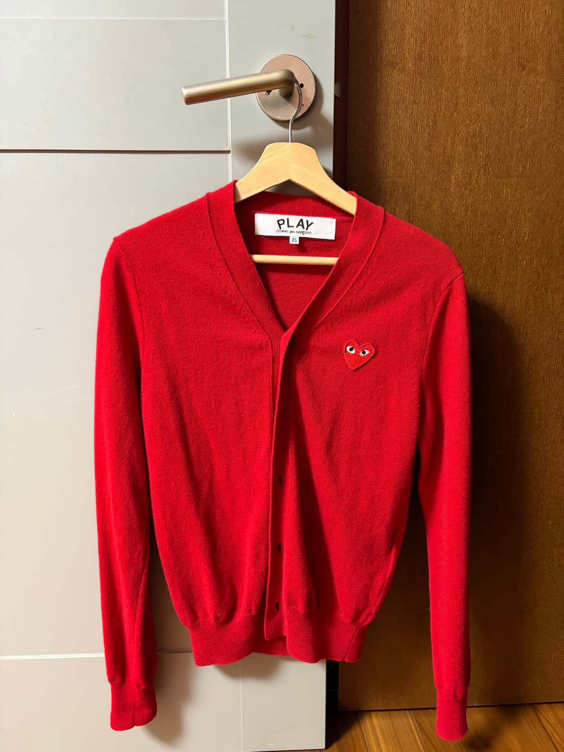 꼼데 가르송 브이넥 가디건 상품이미지1