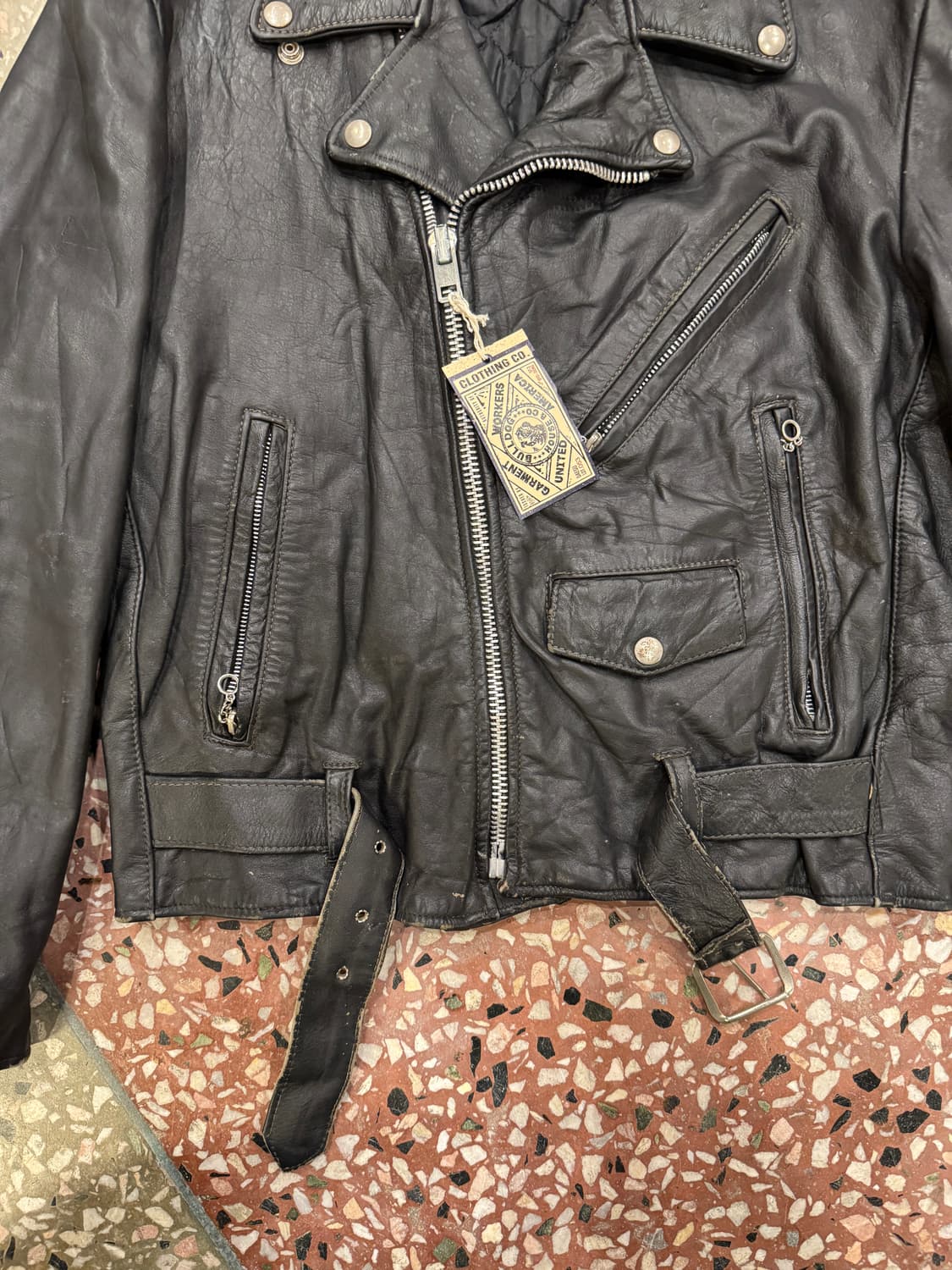 70s Excelled 더블 라이더자켓 (42) 상품이미지7