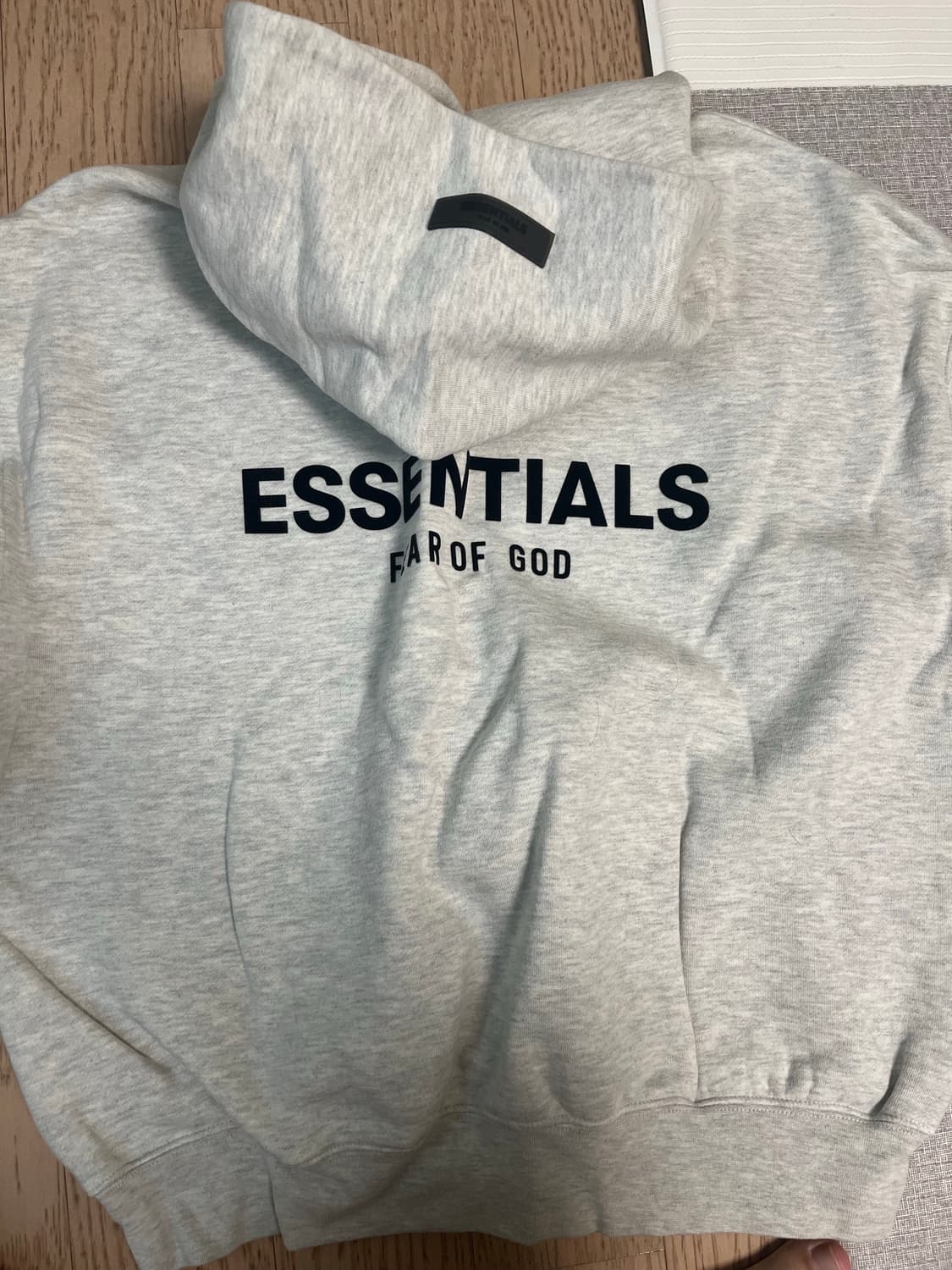 에센셜 후드 더 코어 컬렉션 라이트 오트밀 상품이미지2