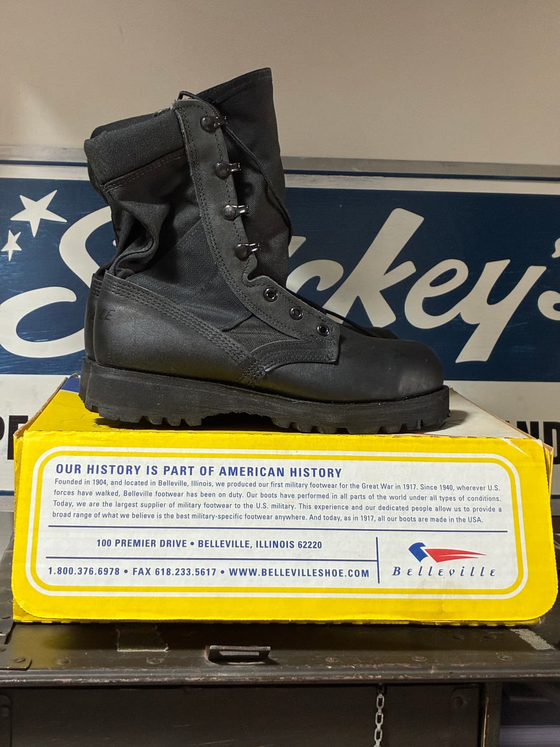 미군 군화 베르빌 (255mm)/ 작업화 안전화 스틸토 상품이미지7