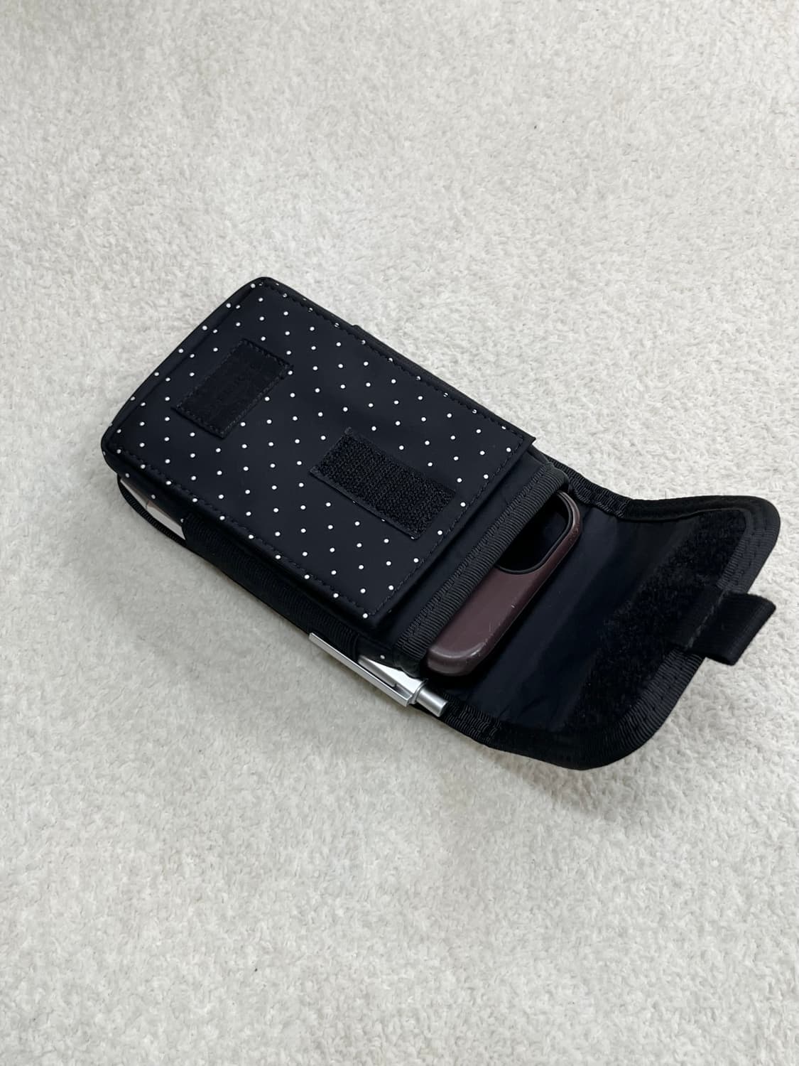 포터 크로스바디 월렛 백 블랙 상품이미지10