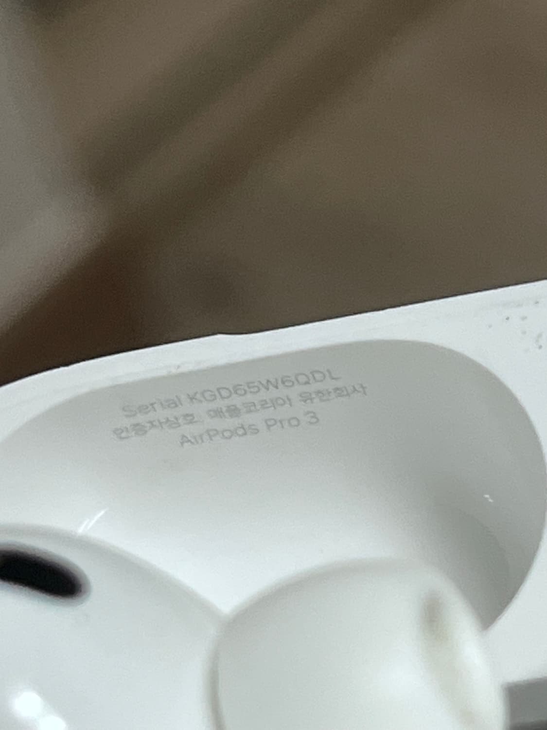 에어팟 프로3세대 상태 좋아요 (단품, 기능이상 없음,보증기간있음) 상품이미지5