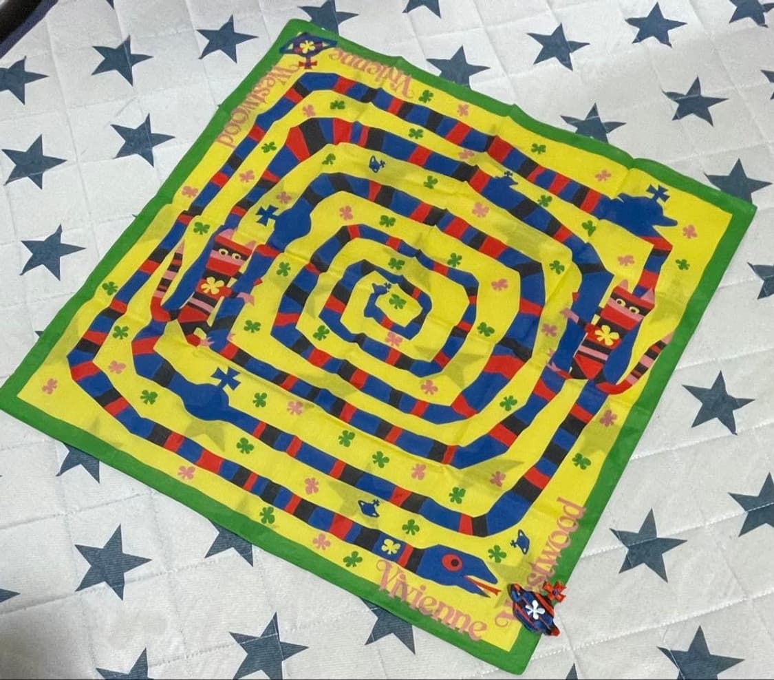 Vivienne Westwood 비비안 웨스트우드 조디악 스카프 손수건 상품이미지7