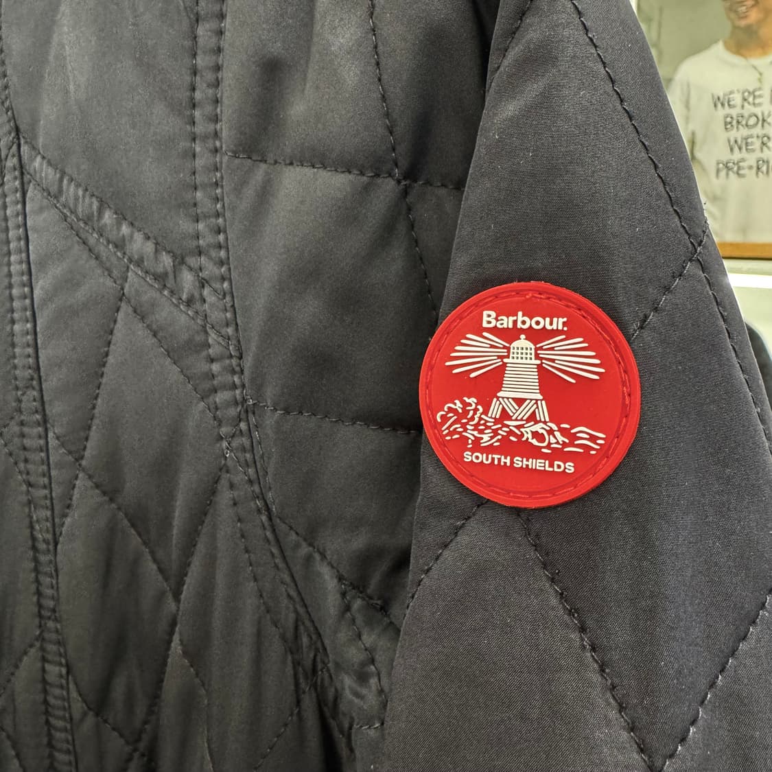 바버 우먼스 사우스 쉴즈 퀼팅 자켓 (S)   상품이미지3