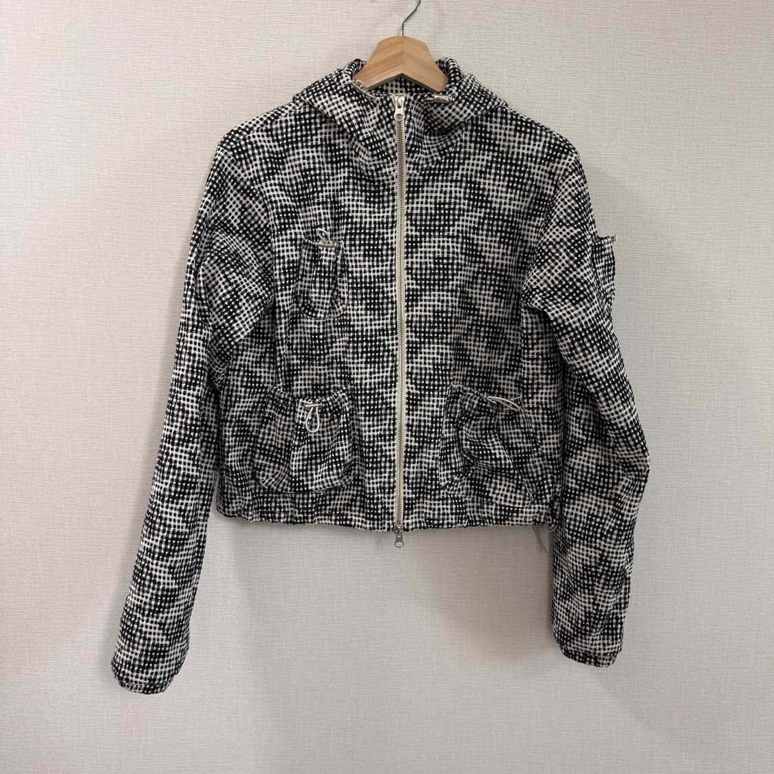 로레일즈 자카드 패턴 후디 자켓 상품이미지2