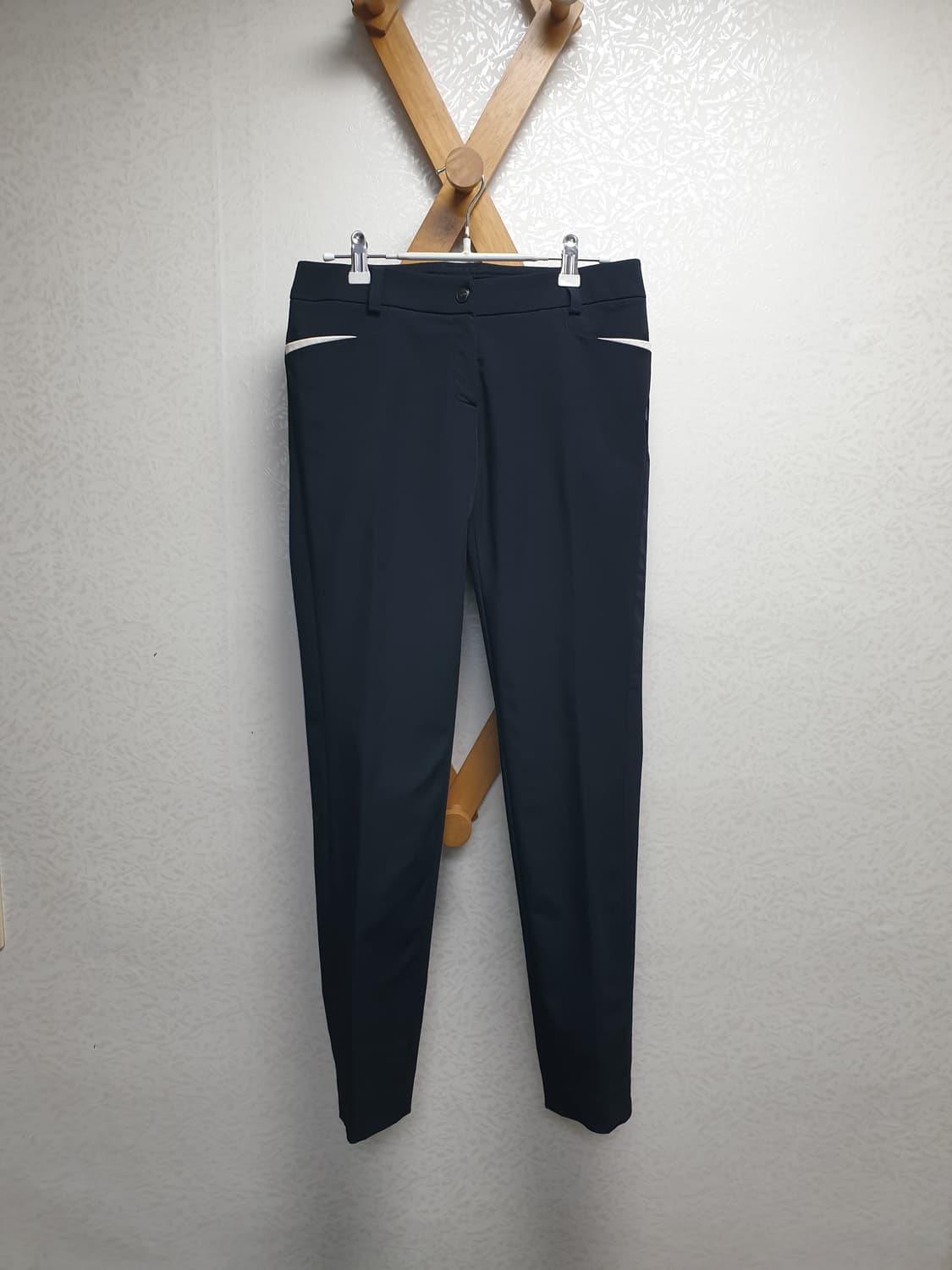 [여26/정품] 타이틀리스트 투어핏 여성골프팬츠 블랙 상품이미지5