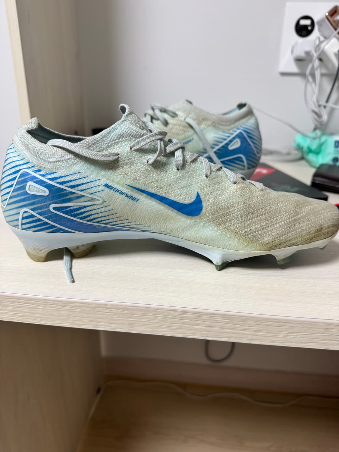 [265] 나이키 줌 머큐리얼 베이퍼 16 엘리트 FG 글레이셔 블루 상품이미지4