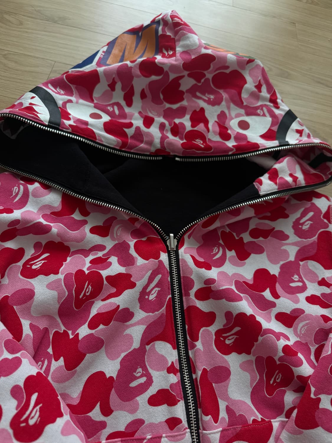 베이프 리버시블 후드집업 상품이미지5