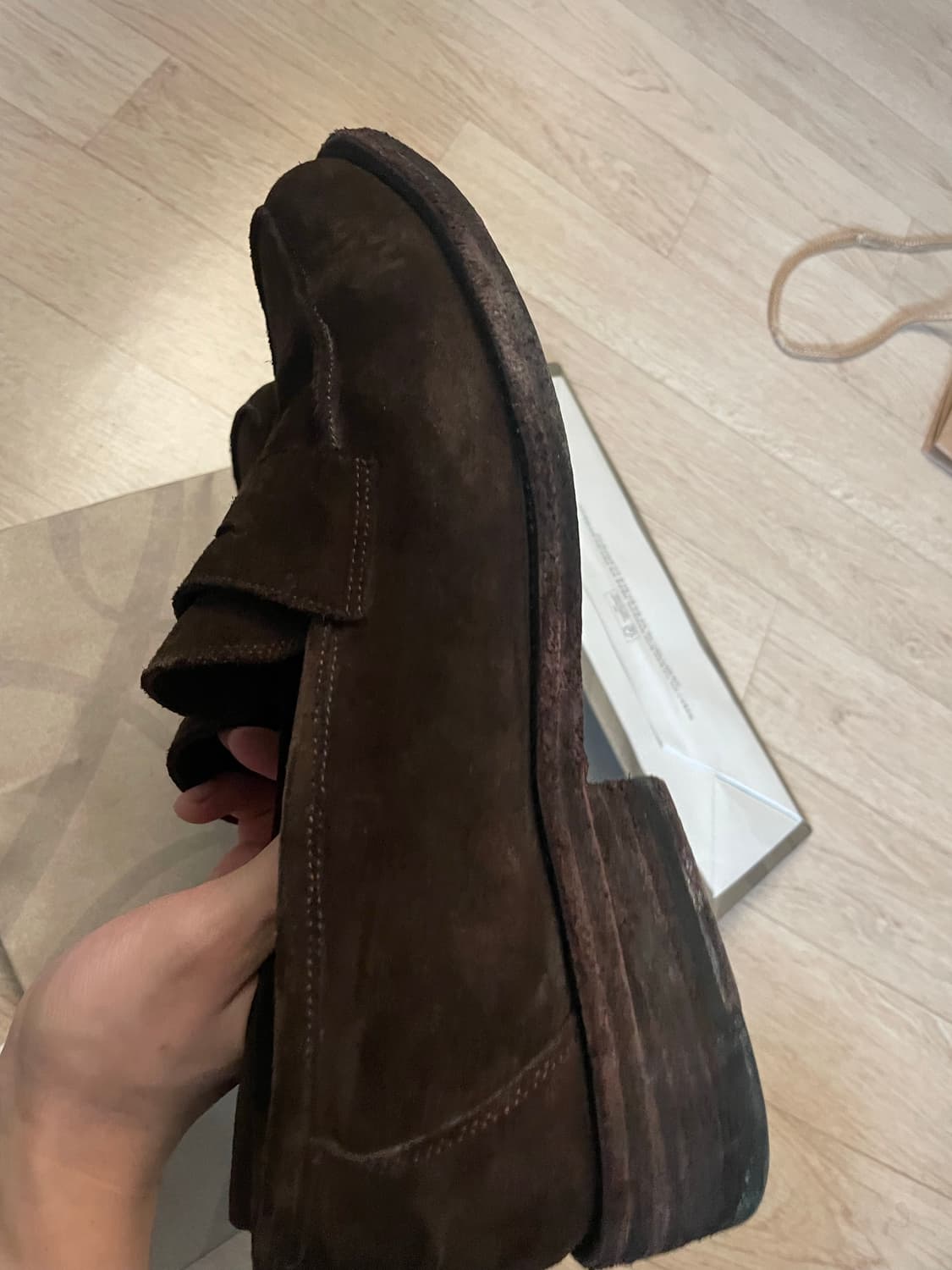 킨치 810a 브라운 스웨이드 로퍼 상품이미지9