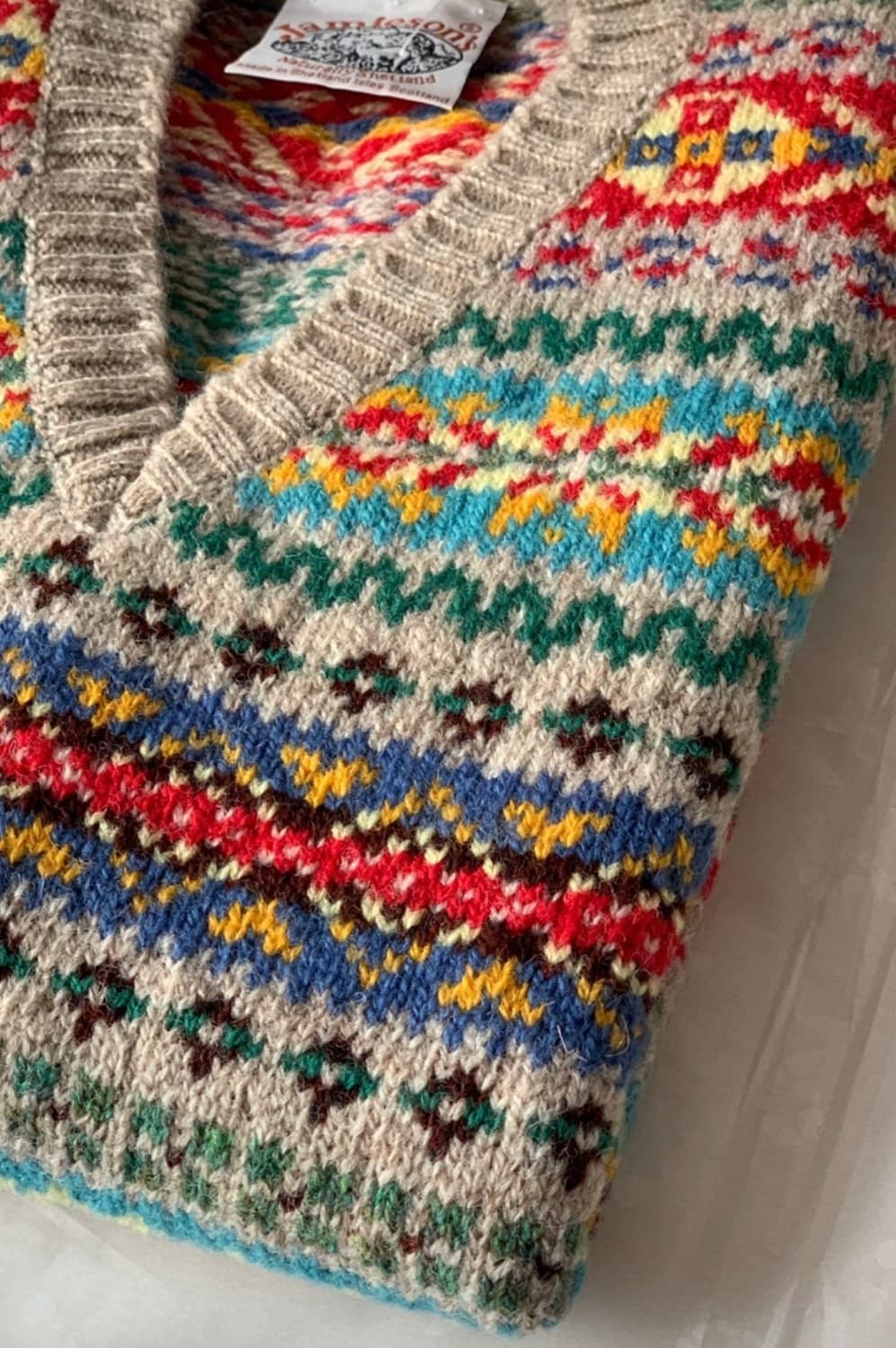 제이미슨스 페어아일 베스트 새상품 상품이미지1