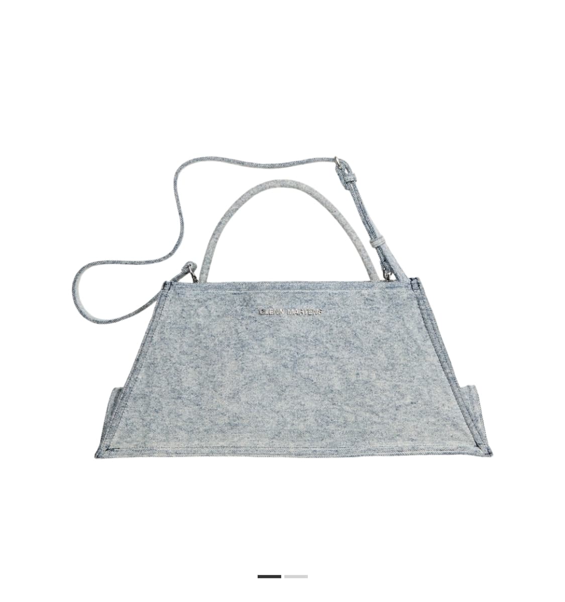 [새상품] H&M 글렌마틴스 숄더백 데님 상품이미지1