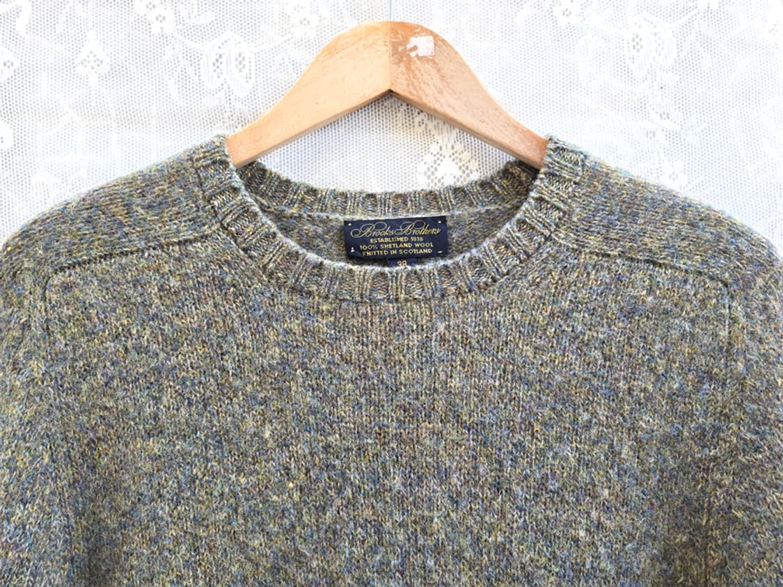 올드 브룩스 브라더스 셔틀랜드울 100% 영국산 상품이미지2