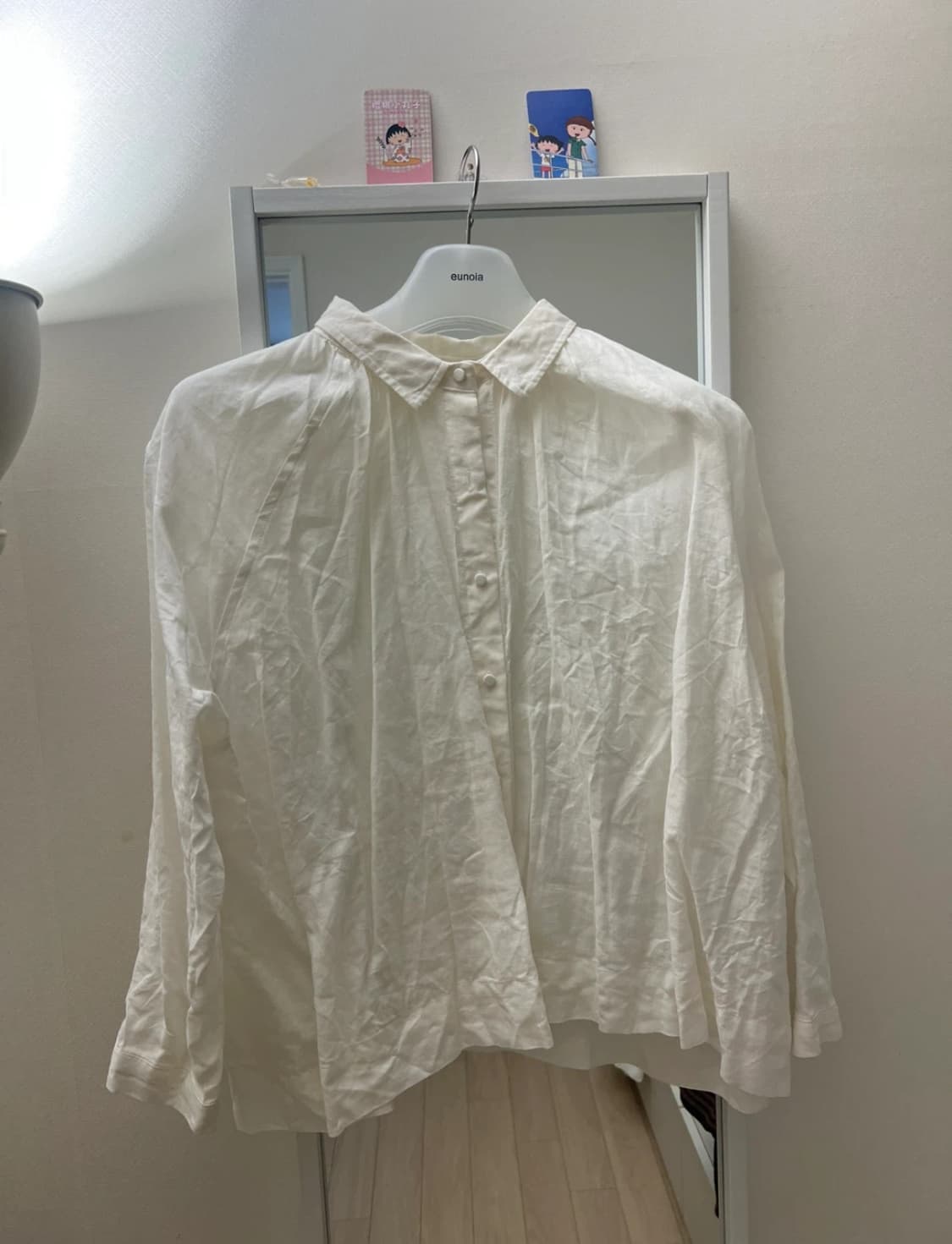 Eunoia 모네 블라우스 크림 상품이미지2