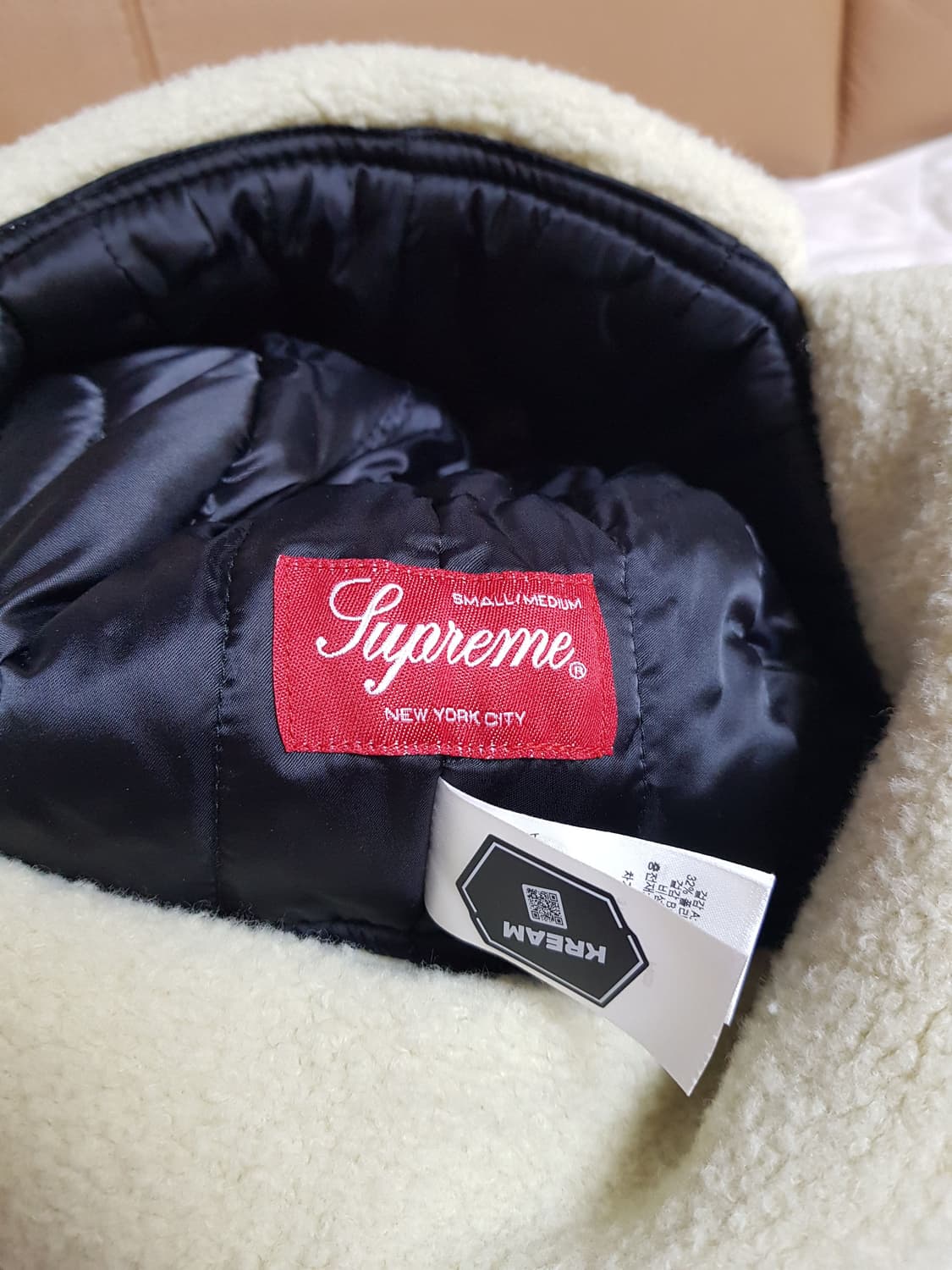 슈프림 셔링 트루퍼 햇 모자 내츄럴 23FW 상품이미지6