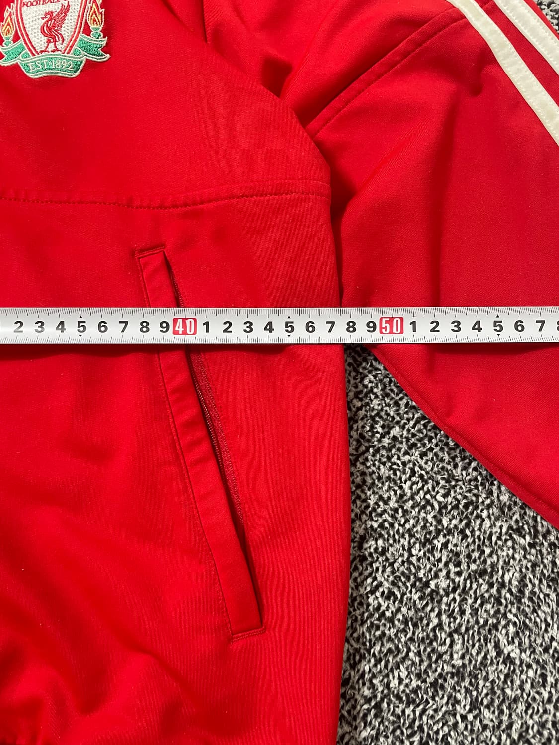 빈티지9. 아디다스 리버풀 풋볼 클럽 져지 축구 트랙탑 레드 상품이미지6