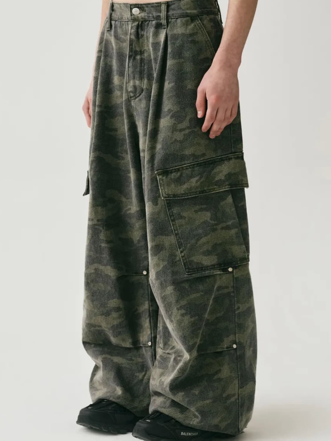 어반드레스 Side Big Cargo Pants CAMO XXS 상품이미지4
