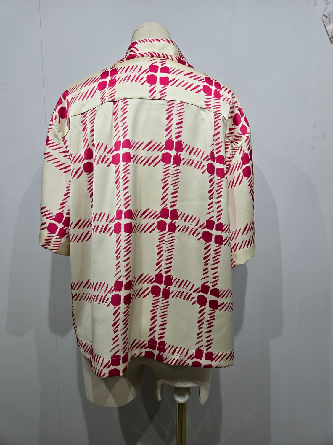 마르니 UNIQLO 콜라보 체크 반팔 셔츠 상품이미지4