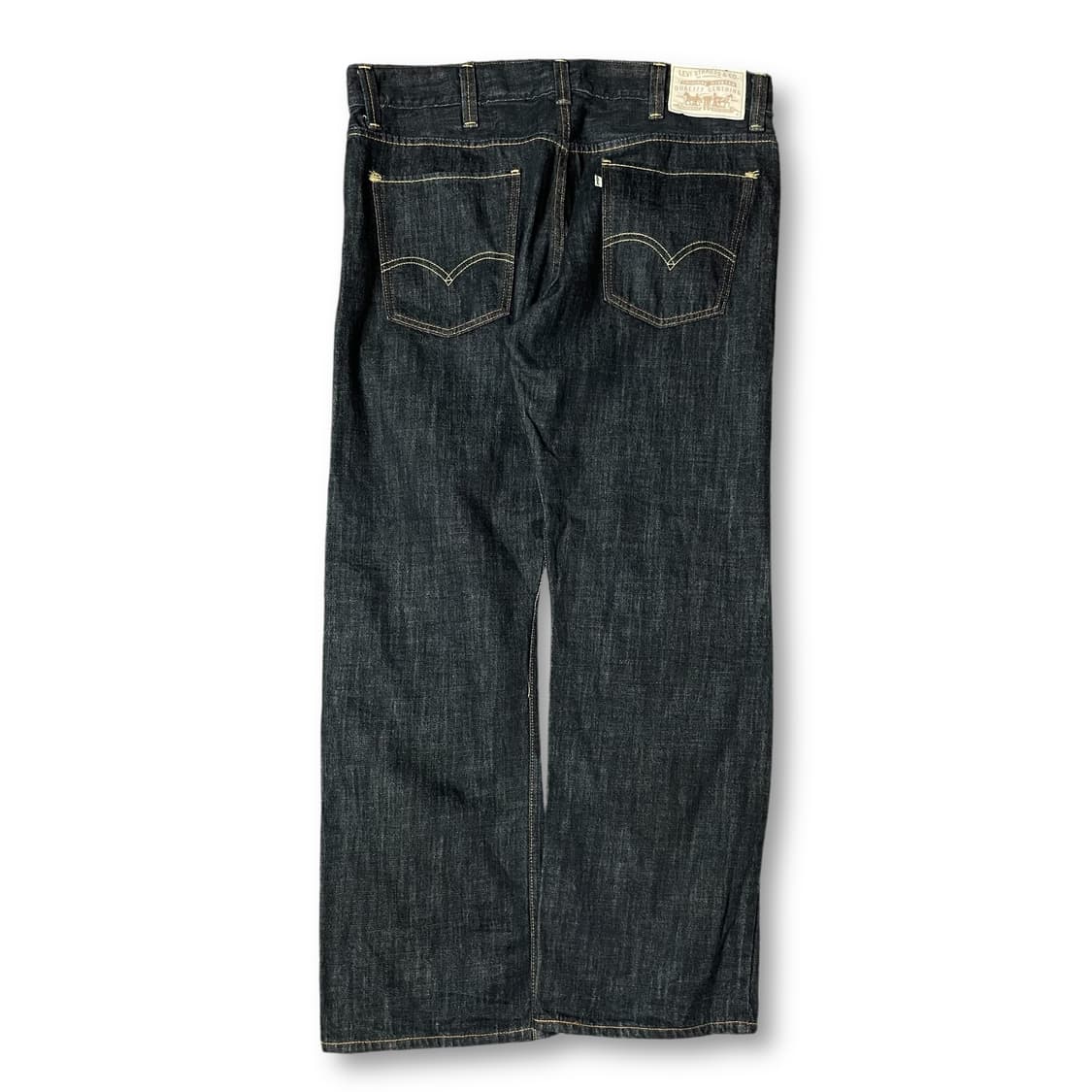 (38) 리바이스 539 블랙 빈티지 스트레이트 데님 팬츠 상품이미지2