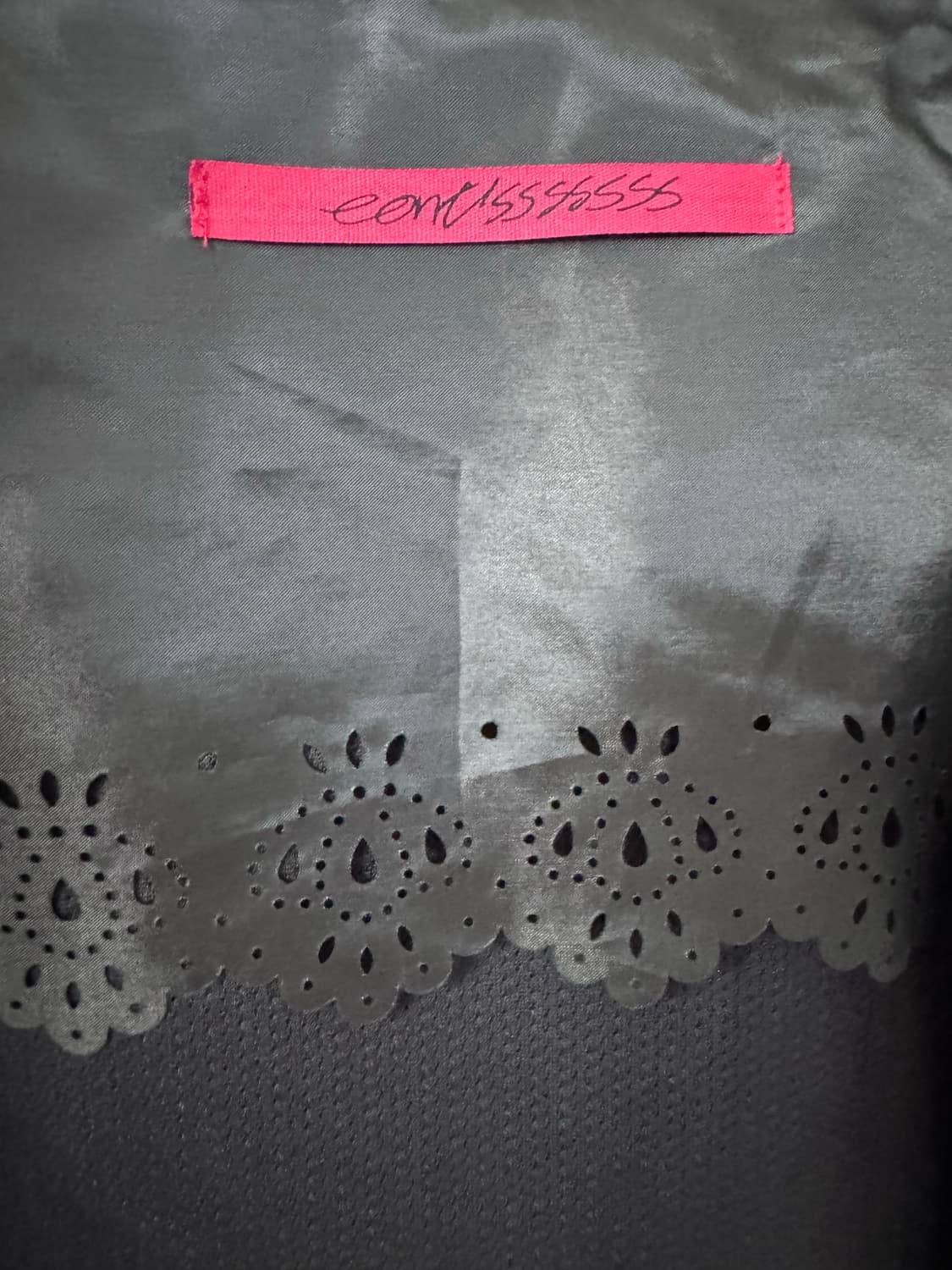 Eent’sssssss 펀칭레이스 블라우스, 후드 집업 세트 S 상품이미지7