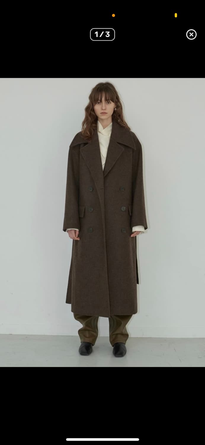 로우클래식 벨티드 코트 상품이미지7