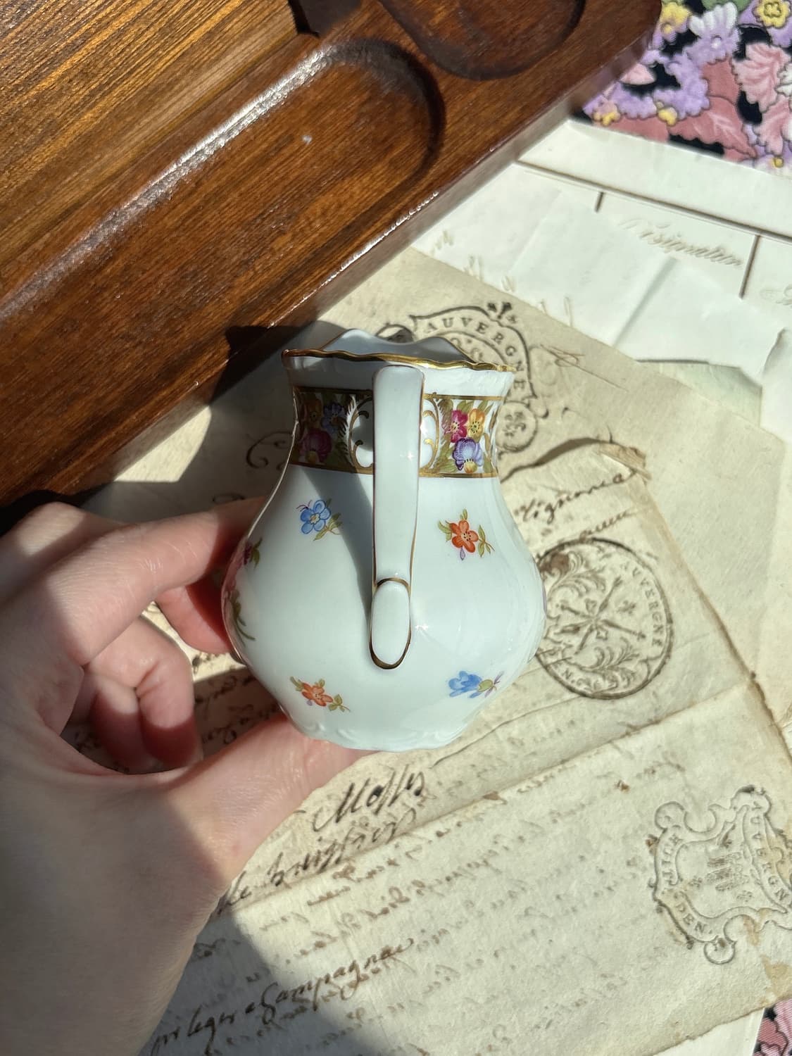 독일 슈만 바바리아 Empress Dresden Flower크리머 상품이미지4