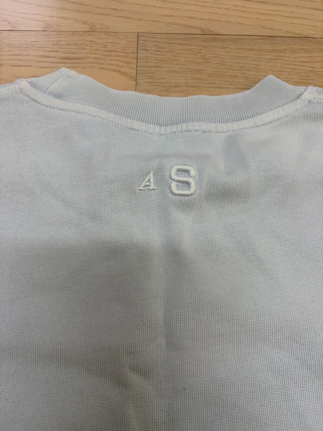 아크네 스튜디오 가먼트-다이드 코튼 스웻셔츠 상품이미지4