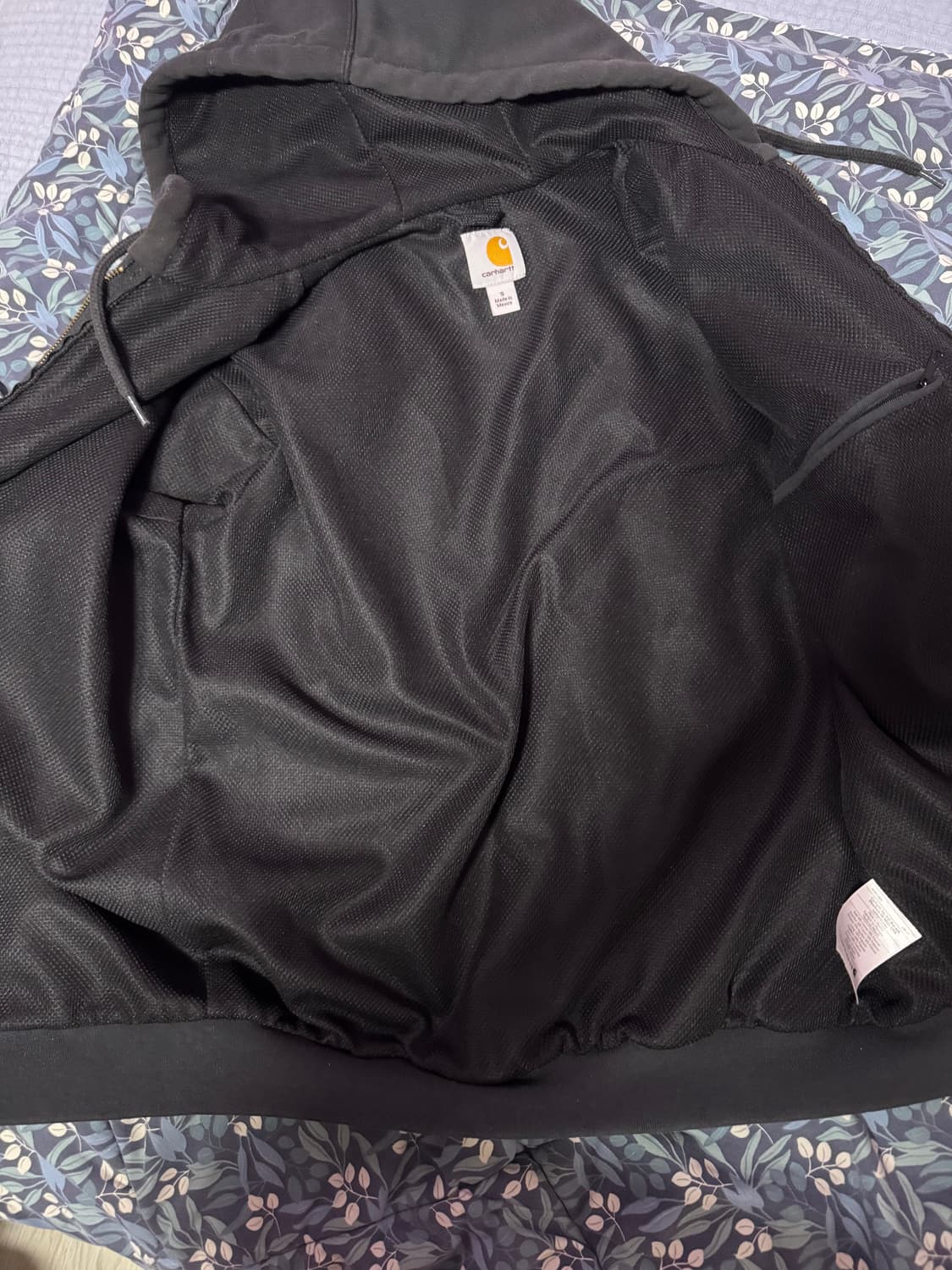 칼하트 써멀 후드 집업 상품이미지2