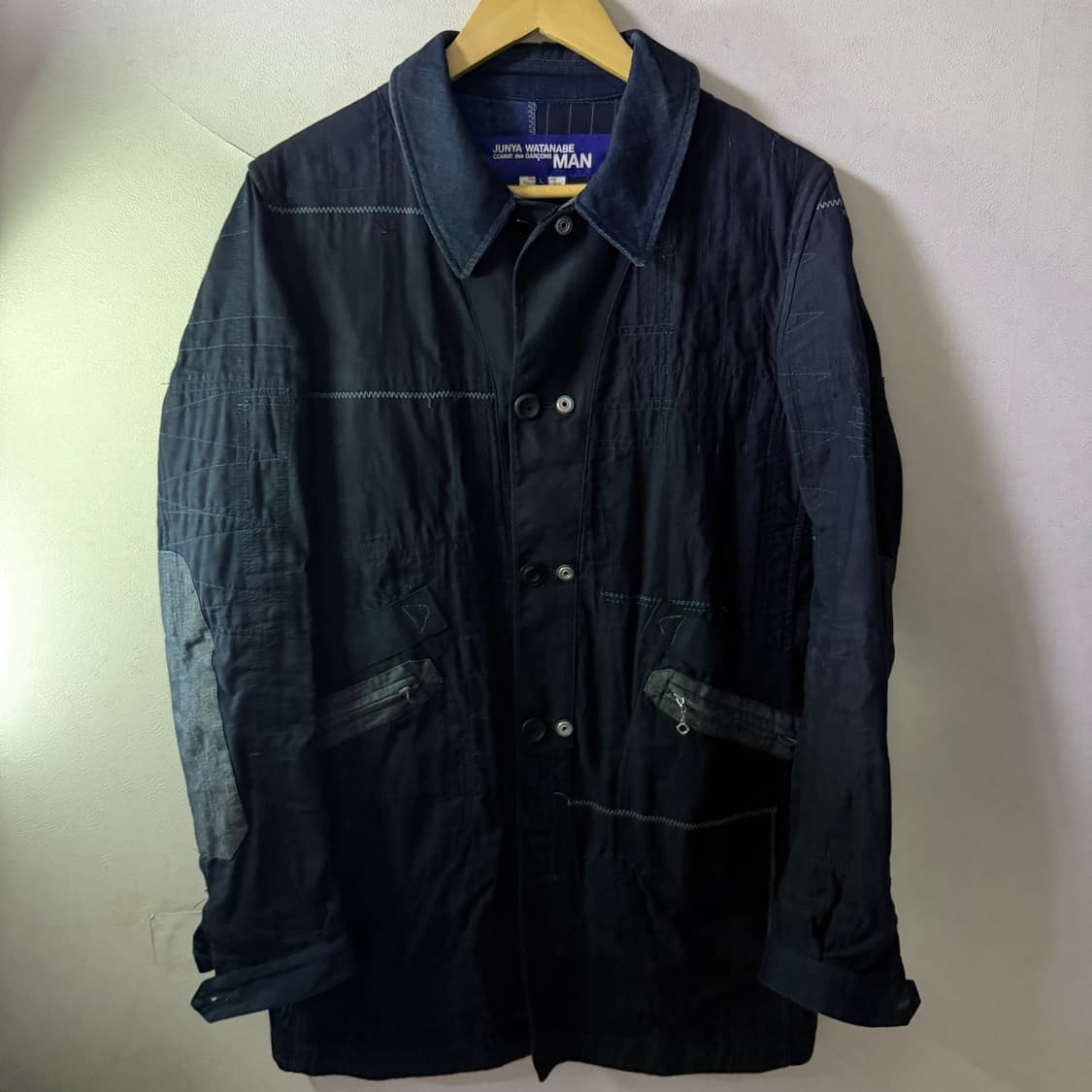 준야와타나베 꼼데가르송맨 스티치 자켓 L (남성 95-슬림 100) 상품이미지2