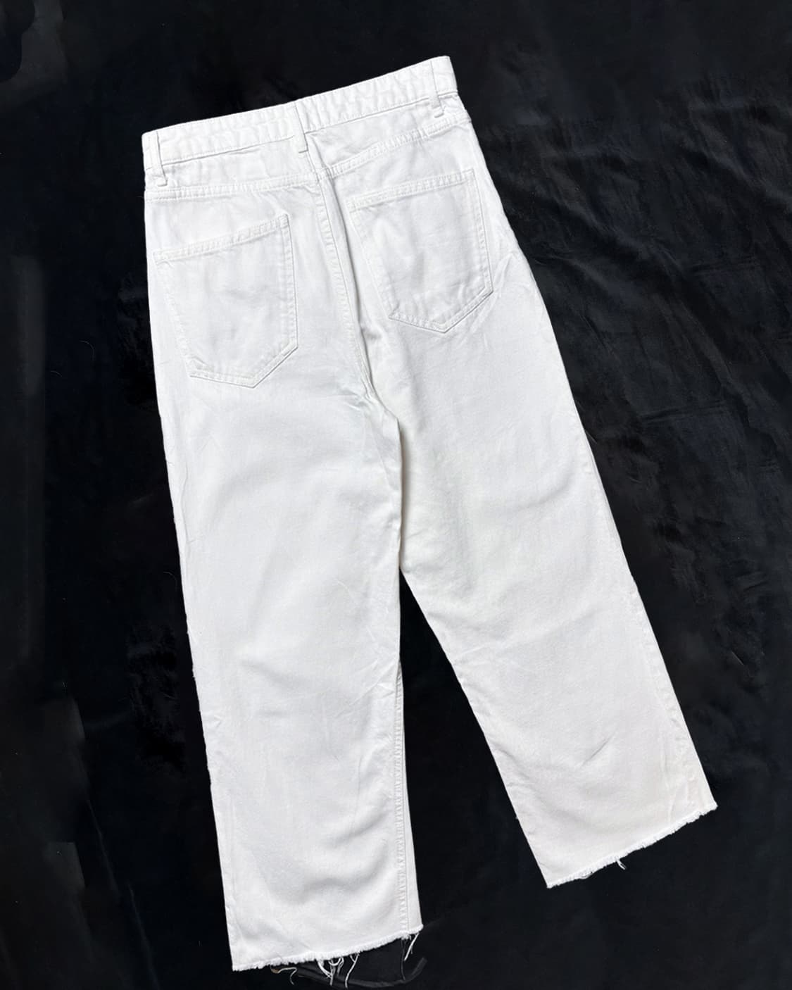 일본빈티지 ZARA 화이트 데님 상품이미지3