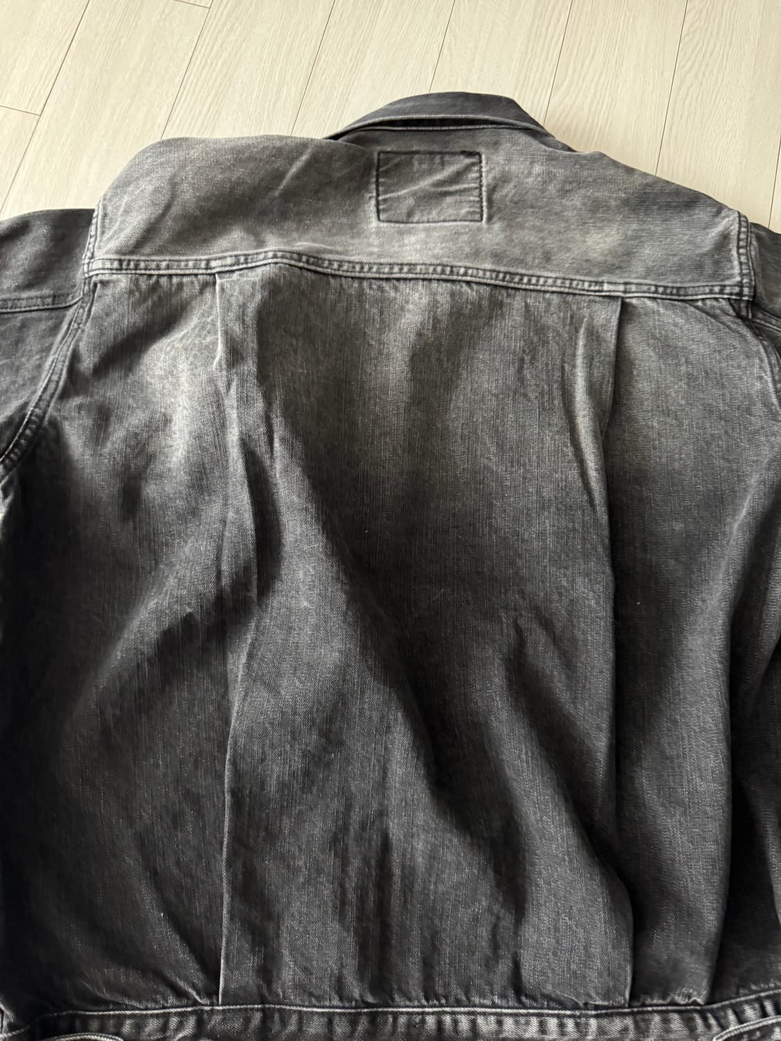 슈가케인 블랙 워싱 데님자켓 2세대(40사이즈) 상품이미지6