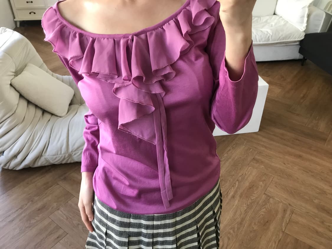 vintage ruffle t-shirts 상품이미지8