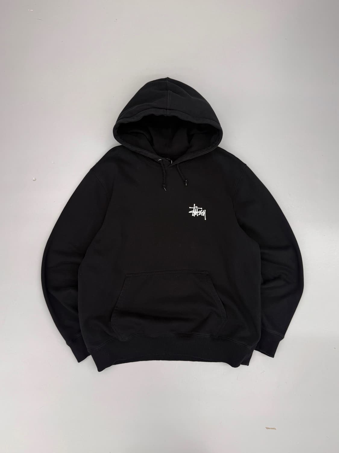 스투시 오버사이즈 빅스탁로고 해비스웻 후드 상품이미지2