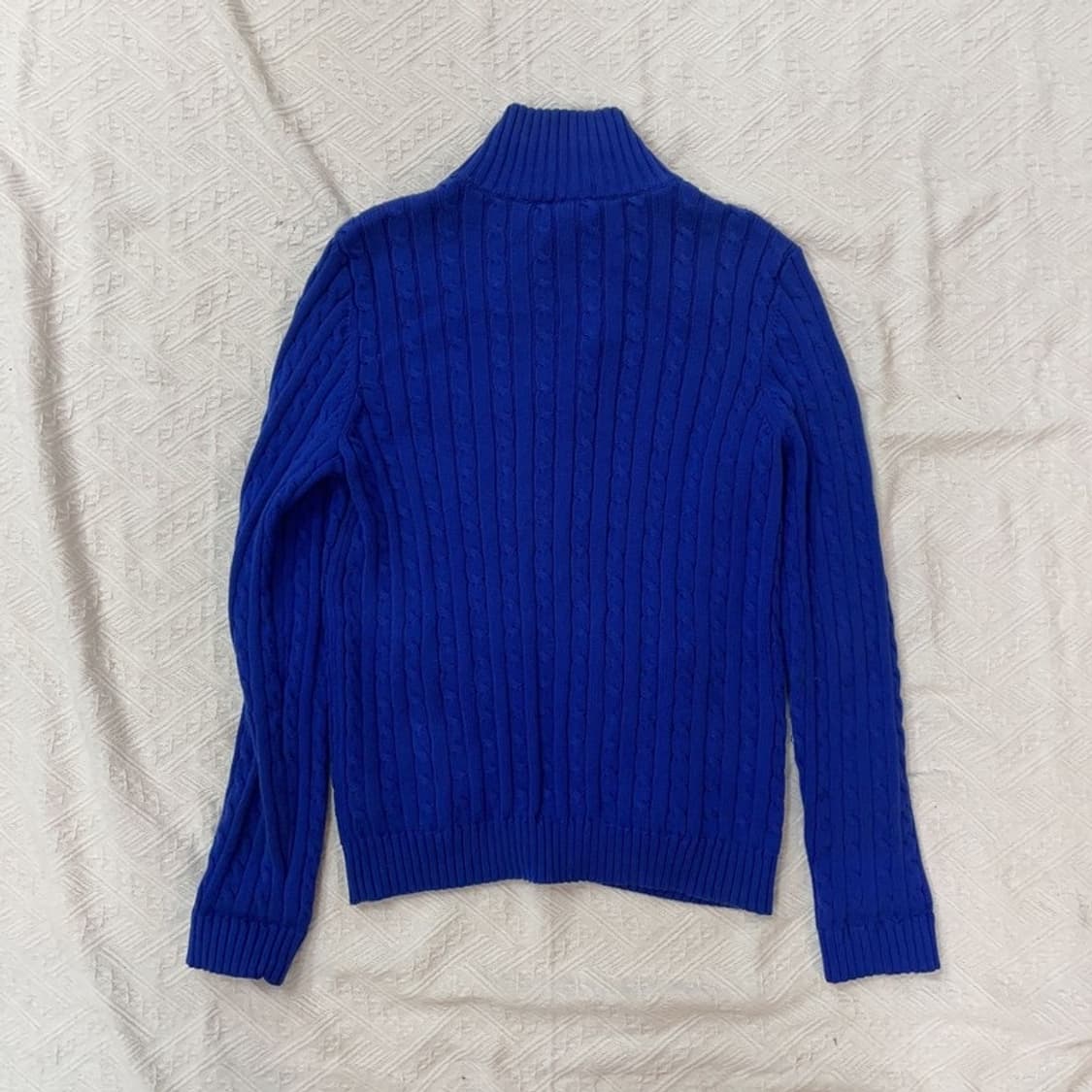 [95] 로렌 랄프로렌 폴로 여자 케이블 니트집업 상품이미지4