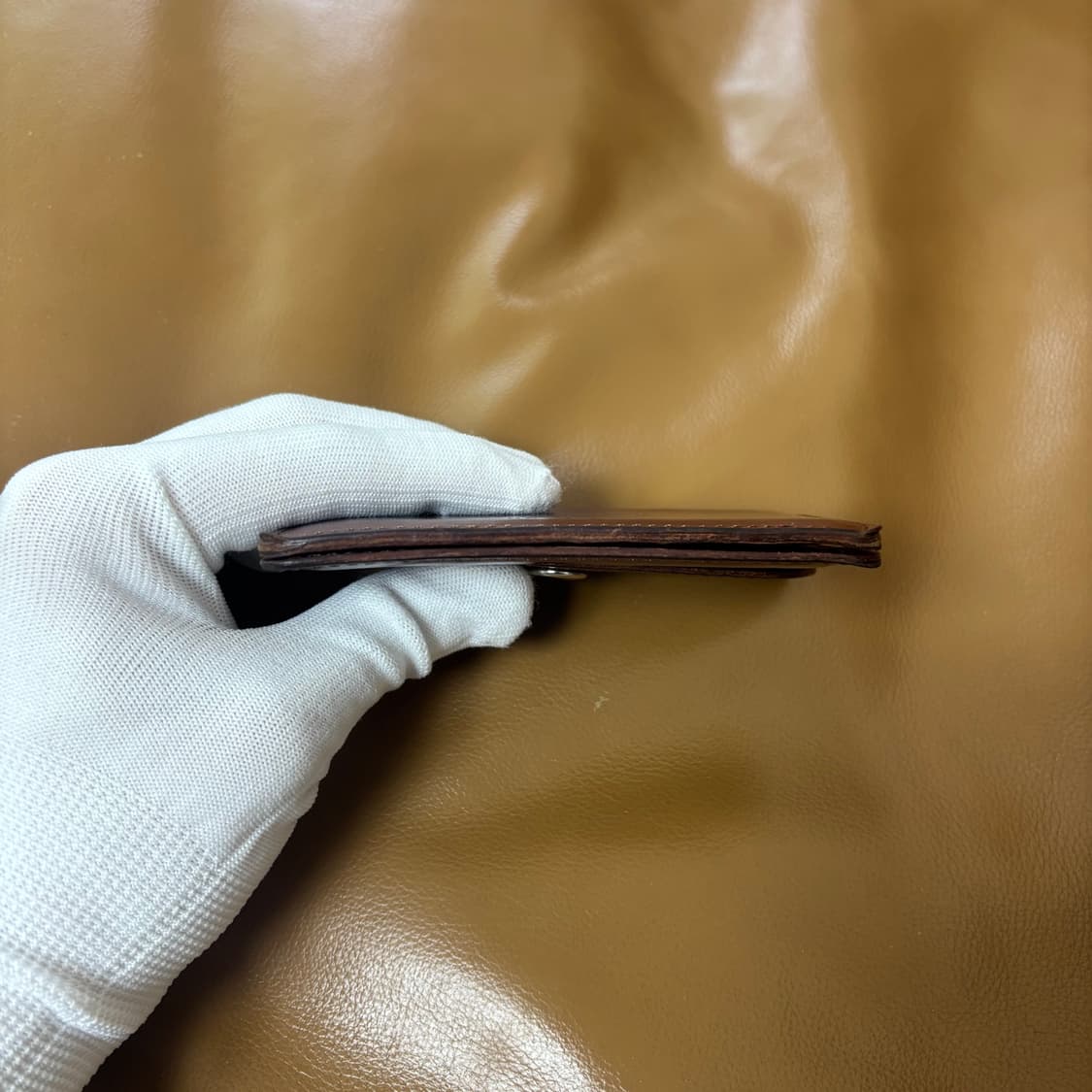 PORTER 포터 마가렛호웰 레더 월렛 카드 지갑 브라운 상품이미지5