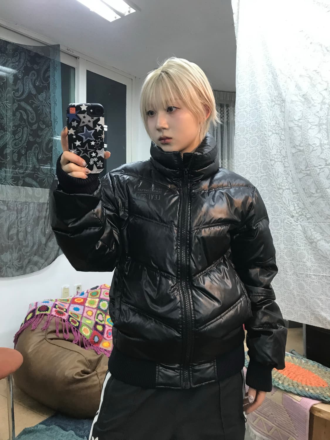 리바이스 여성 덕다운 패딩  상품이미지1