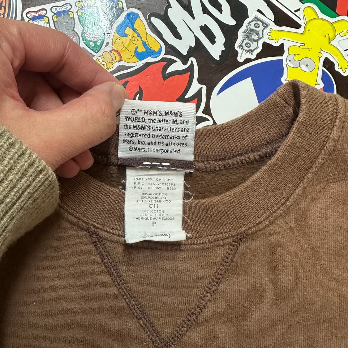 빈티지 엠앤엠 M&M 스웻셔츠 S(95) 상품이미지7